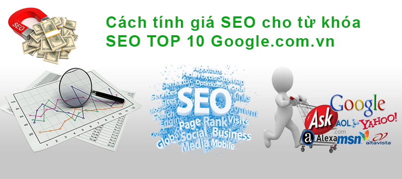 Cách tính giá SEO cho từ khóa - SEO TOP 10 Google.com.vn