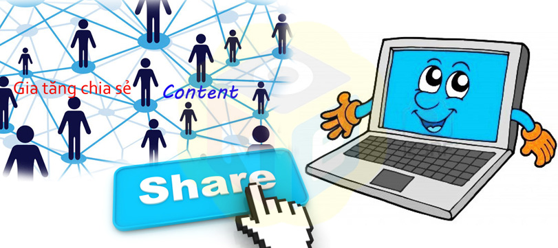 Một số yếu tố giúp người dùng chia sẻ nội dung website 